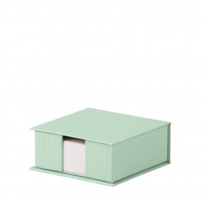 Rössler SOHO stojan na poznámkové bločky 110x110x47mm, mentolová zelená