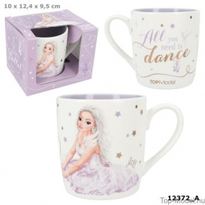 TOPModel porcelánový hrnček, 250ml, Balett
