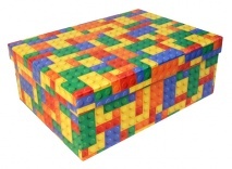 Laufer obdĺžniková darčeková krabica 4 (32x23x12 cm) LEGO