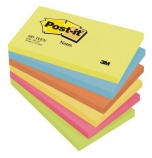 3M Post-it Neon balenie 127 x 76 mm, 100 listov, 6 blokov VÝPREDAJ