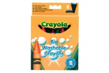 Crayola 8 ks umývateľné voskovky