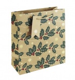 Eurowrap darčeková taška, kraft, Cezmína (21,5x25x10 cm) Vian. (2)